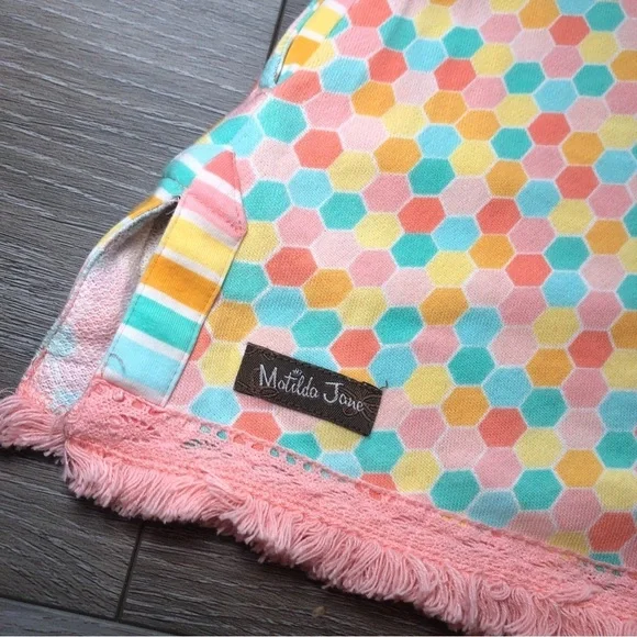 Matilda Jane Dream Chasers Dots On Dots Swim Coverup Girls Size 2 - Picture 10 of 12